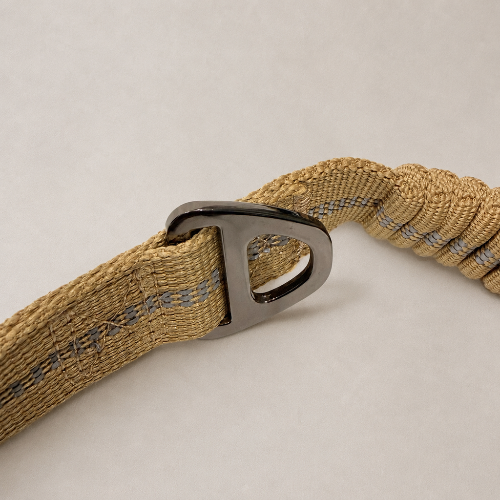 RoamFlex Bungee Dog Leash — Trail Sand