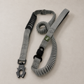 RoamFlex Bungee Dog Leash — Stone Grey