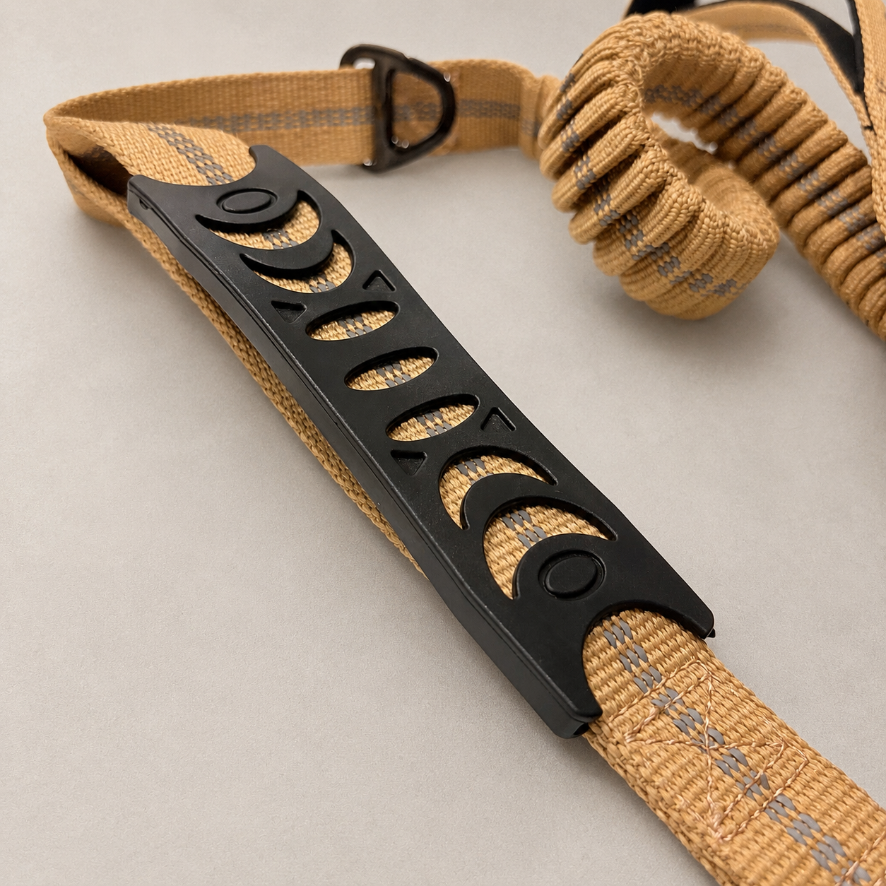RoamFlex Bungee Dog Leash — Trail Sand