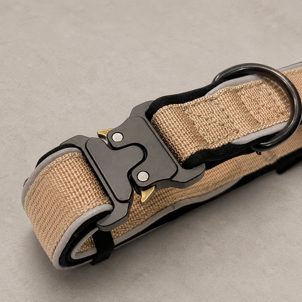 RoamBand Adjustable Dog Collar — Trail Sand