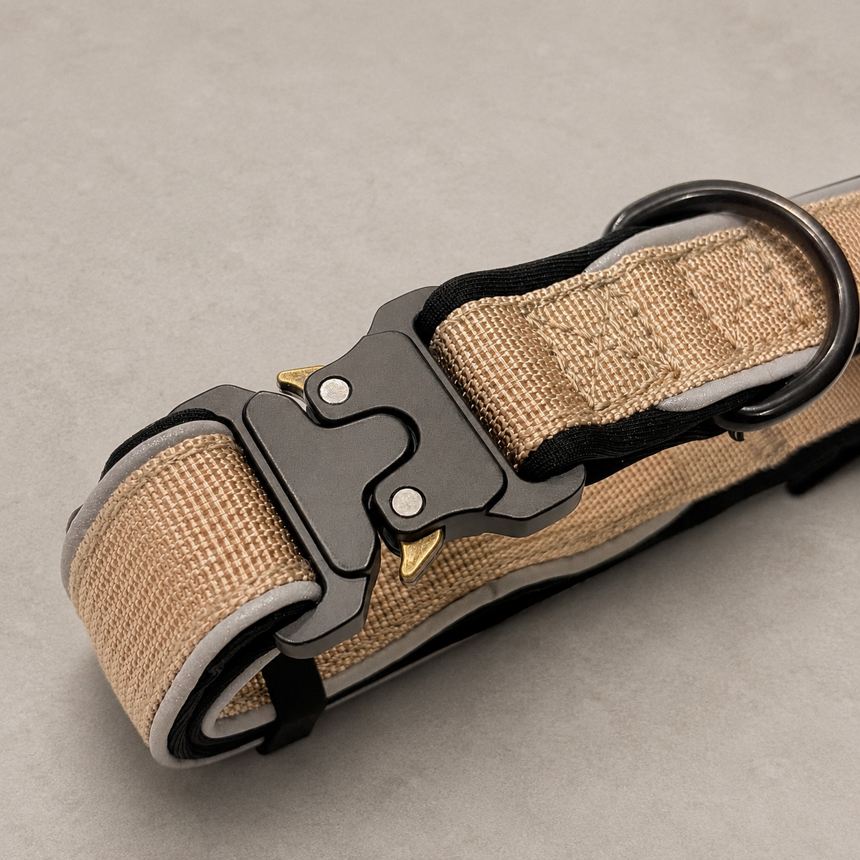 RoamBand Adjustable Dog Collar — Trail Sand