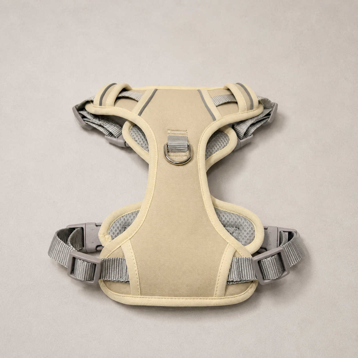 RoamFit Y-Shaped Dog Harness — Sandstone Cream